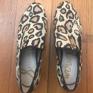 Sam Edelman cheetah print flats, size 6.5